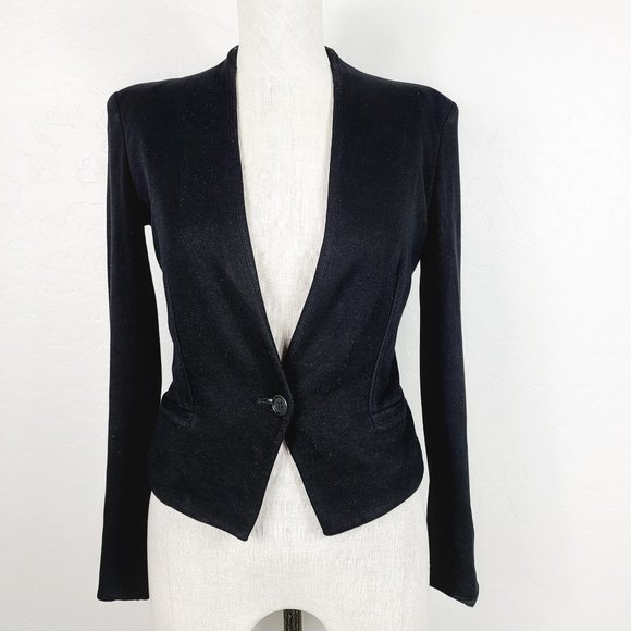 Helmut Lang Jackets & Blazers - Helmut Lang Fitted Cropped Blazer Jacket
